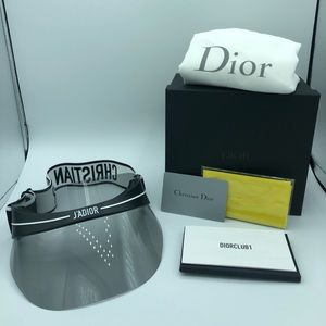 Christian Dior Visor - DiorClub1 - Black